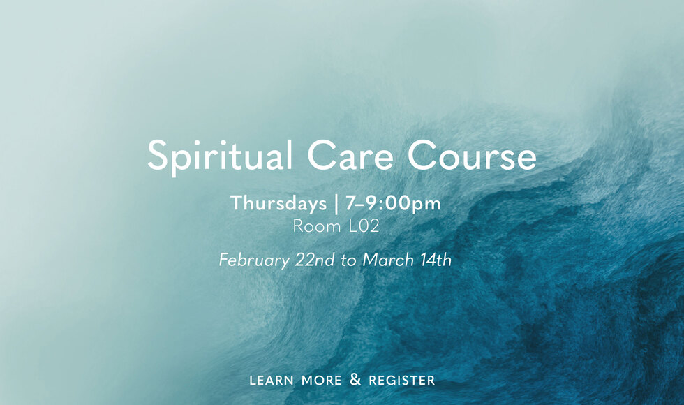 Spiritual Care Course starting Feb. 22