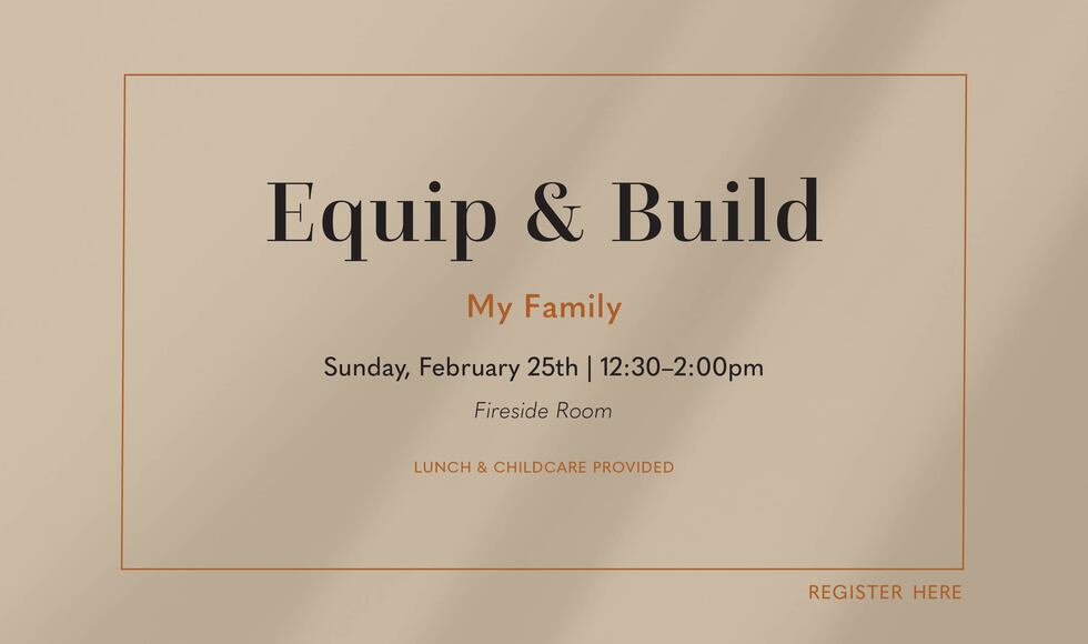 Equip and Build My Family